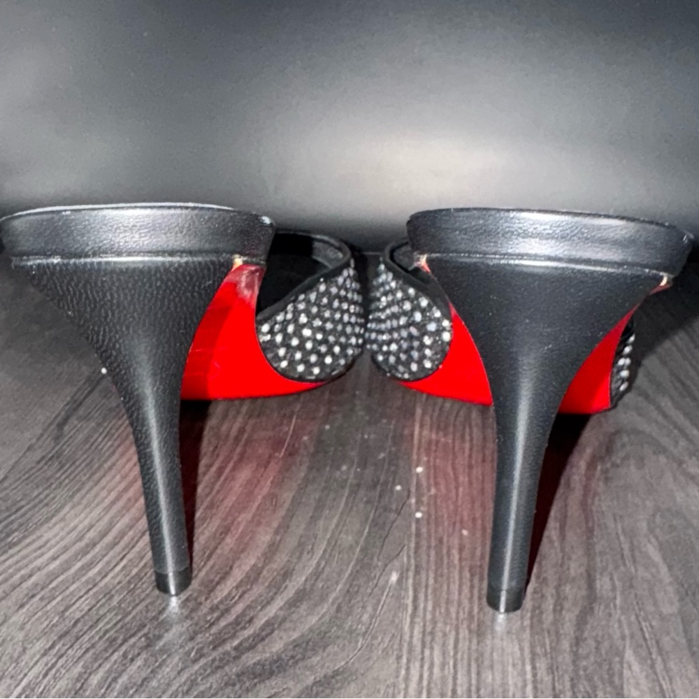💰⬇️ CHRISTIAN LOUBOUTIN 
Apostropha Mule Mesh Strass 80 - Picture 5 of 13